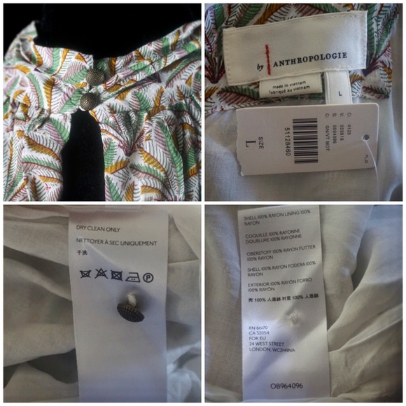 Anthropologie Maddie Floral Romper NWT - Picture 6 of 8